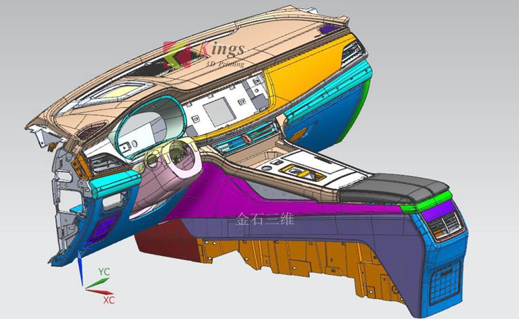 深挖兩年，秋平模型借助金石3D打印機(jī)崛起為重慶汽車手板之最